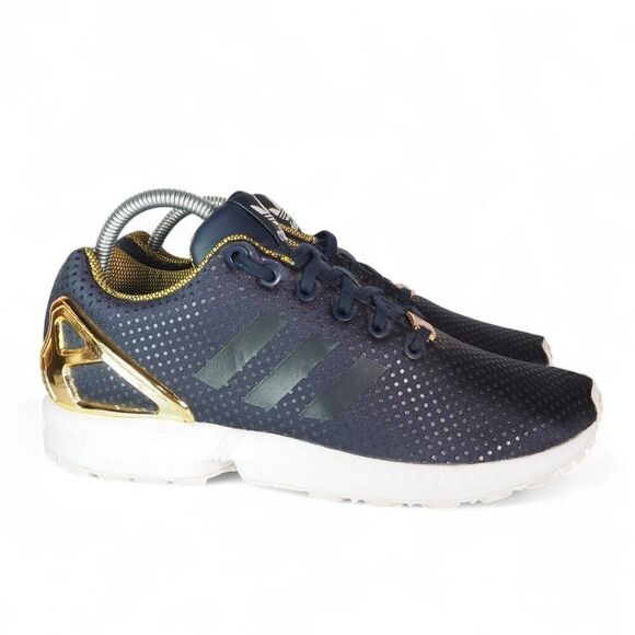 Adidas Rita Ora x ZX Flux 'Cosmic Confession Pack - Legend Ink' S81610 Women's 9 - Picture 4 of 11